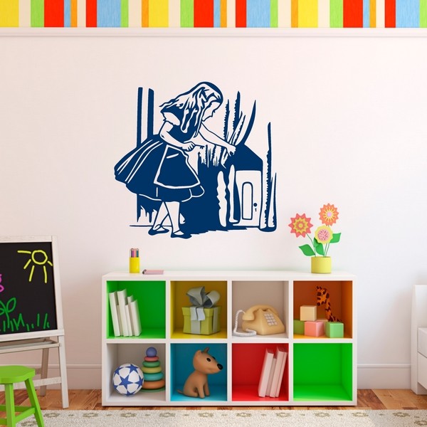 Example of wall stickers: Alice